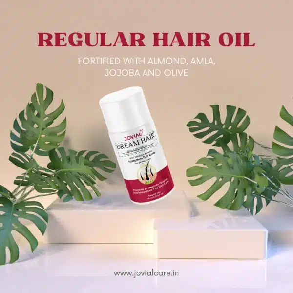 jovial care dream hair regular hair oil with red bottle 10ml