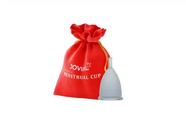 reusable Menstrual cup with bag