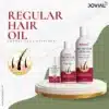 jovial care dream hair regular hair oil with red bottle