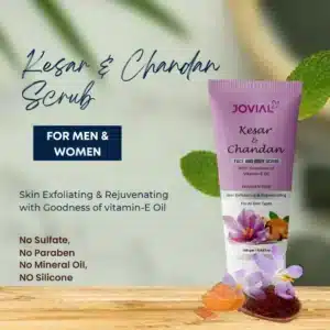 jovial care kesar Chandan Scrub for face and body