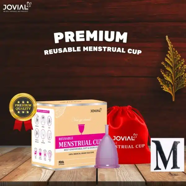 jovial care reusable menstrual cup medium