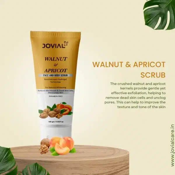 Jovial Care Walnut and Apricot Scrub